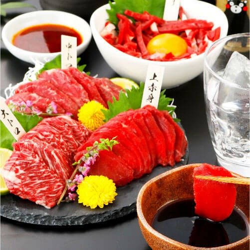 【馬刺しさま専用】DWE セット 馬刺しさま専用】DWE セット 馬刺しギフトセット 竹 - 熊本馬刺し屋