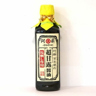 福袋の中身 馬刺し専用醤油(500ml)